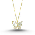 Golden Butterfly Kolye